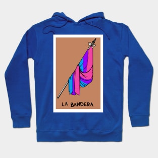 Bisexual Flag Loteria Bandera Hoodie